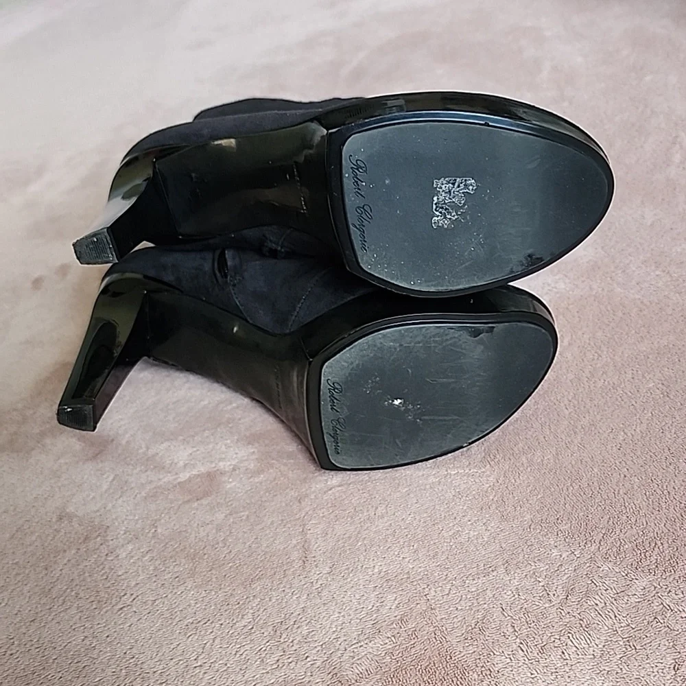 Robert Clergerie Suede cut out boots - Picture 8 of 8